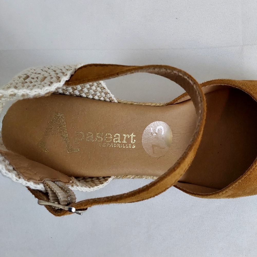 Paseart Anthropologie Wedge Platform Sandals - Picture 7 of 13